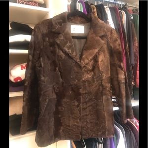 Real Vintage swakara lamb short jacket